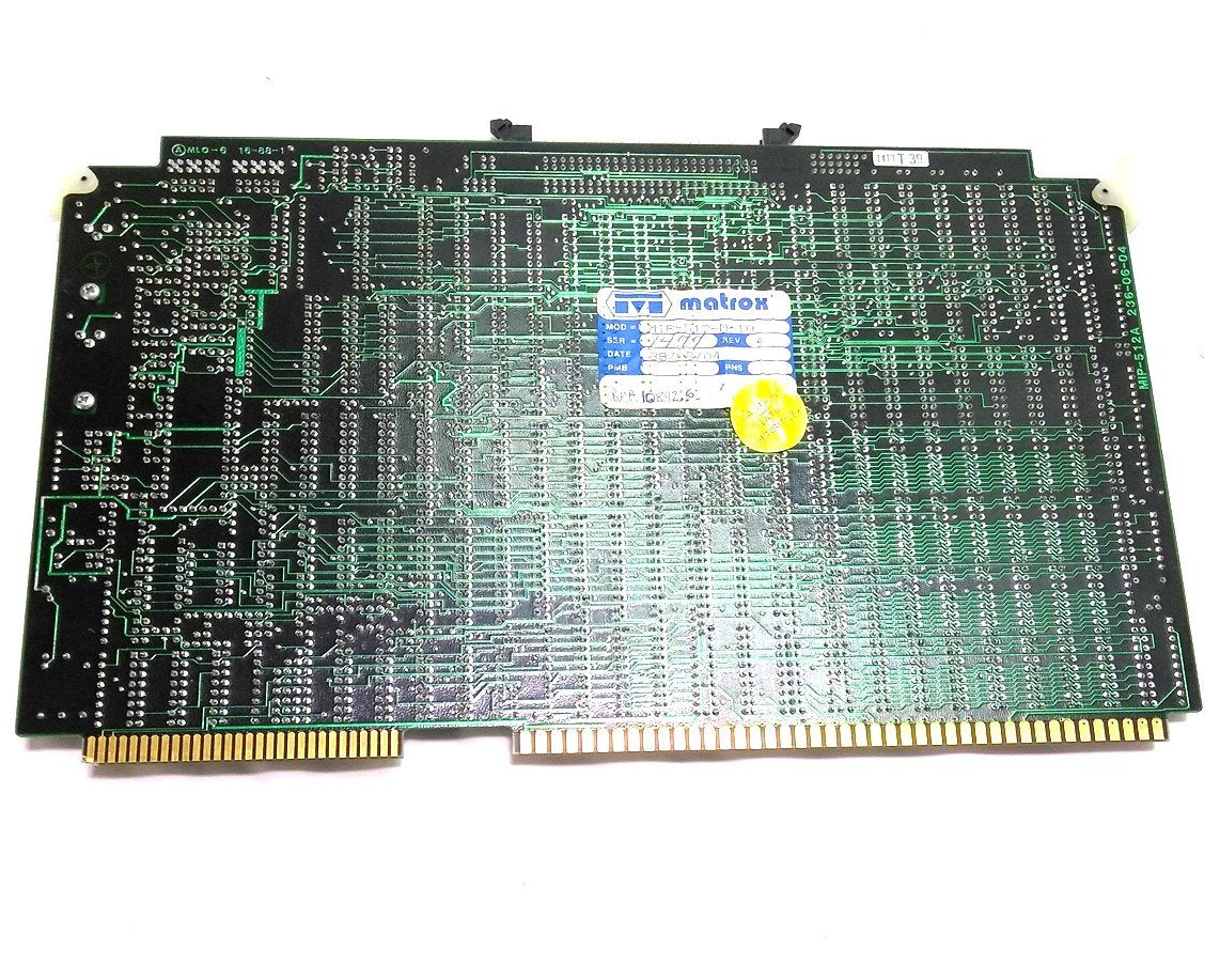 Used Matrox MIP-512-M-10 I/O Card, 43 & 30 Finger 50 Pin 2x 10 Pin Connectors