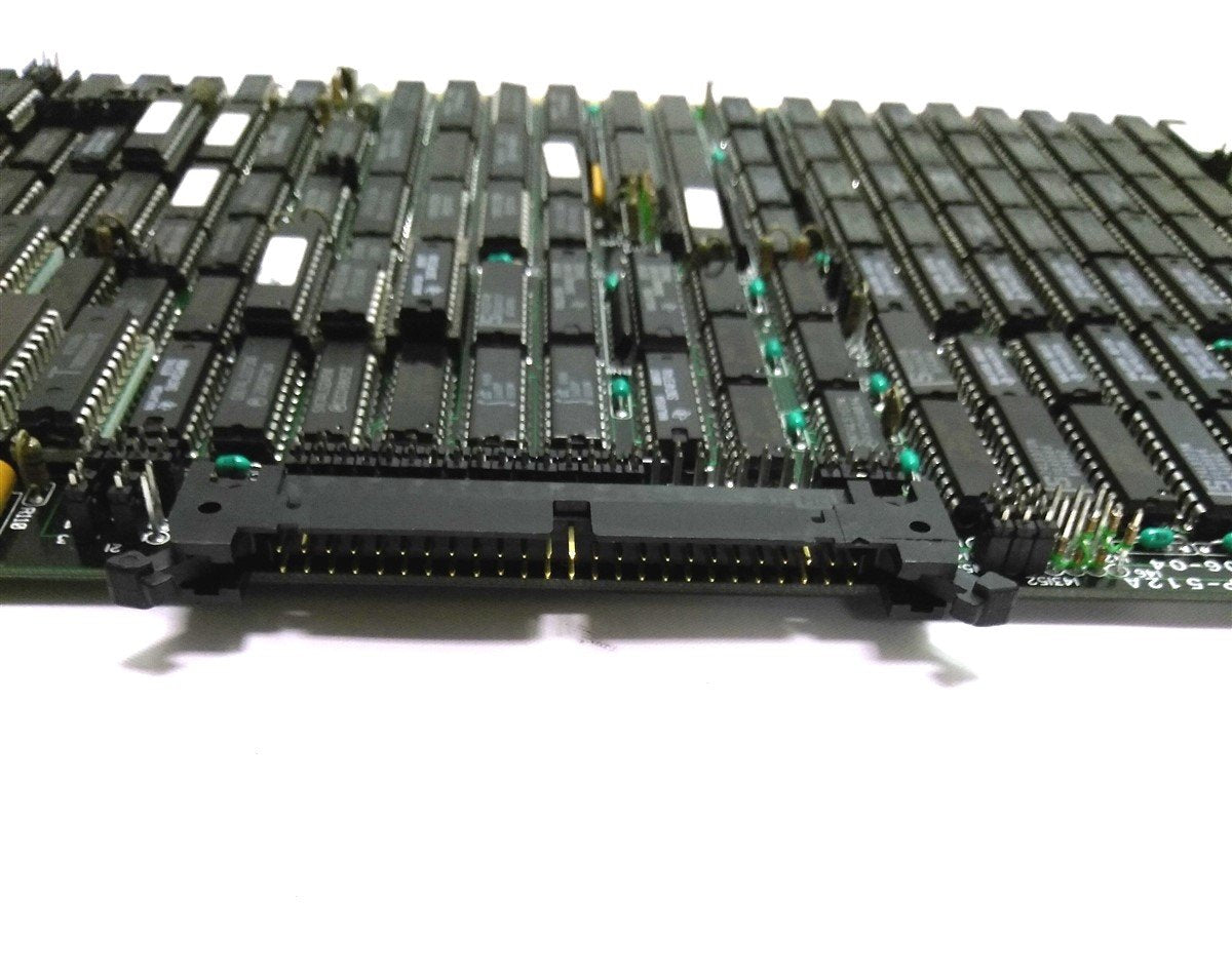 Used Matrox MIP-512-M-10 I/O Card, 43 & 30 Finger 50 Pin 2x 10 Pin Connectors