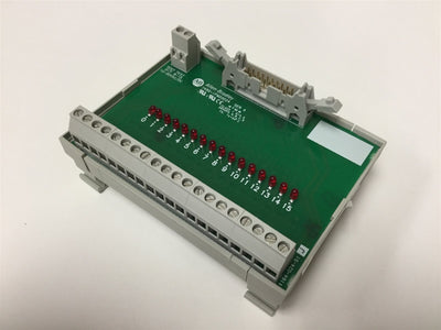 Used Allen Bradley 1492-IFM20D24 Interface Module Board, 20-Point, 10-30VAC/DC