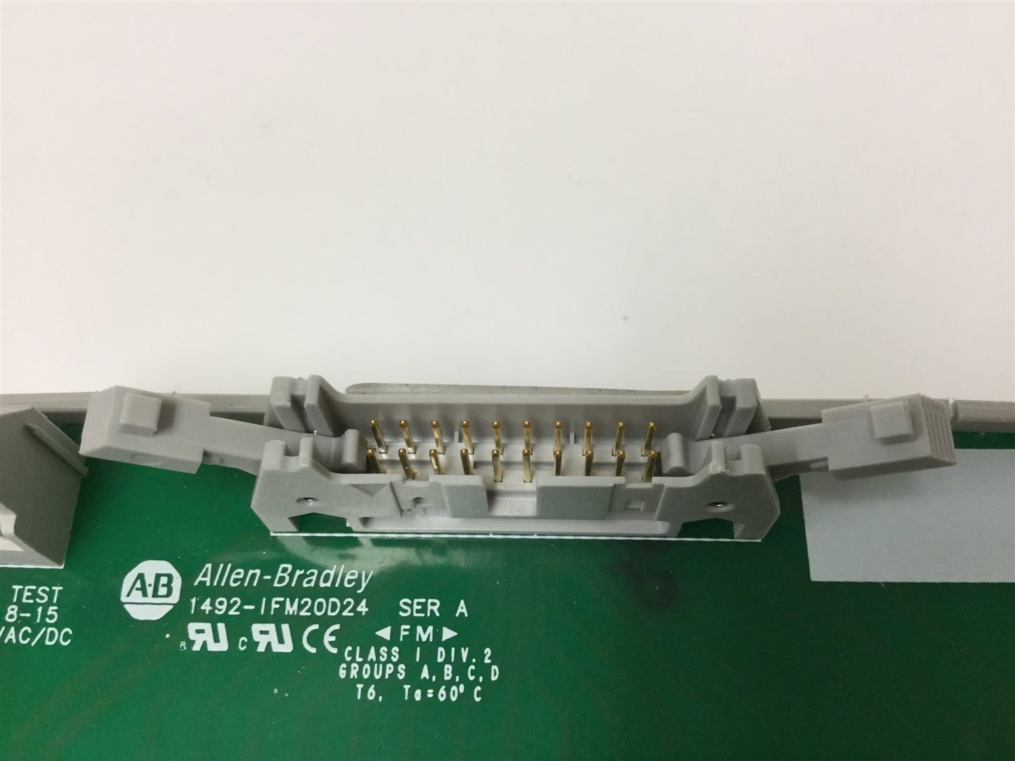 Used Allen Bradley 1492-IFM20D24 Interface Module Board, 20-Point, 10-30VAC/DC