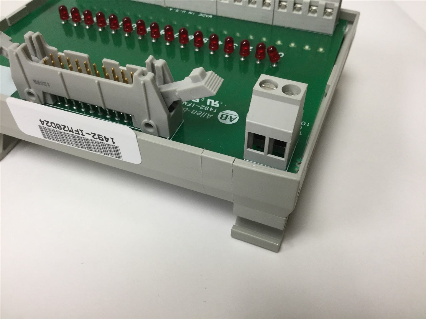 Used Allen Bradley 1492-IFM20D24 Interface Module Board, 20-Point, 10-30VAC/DC