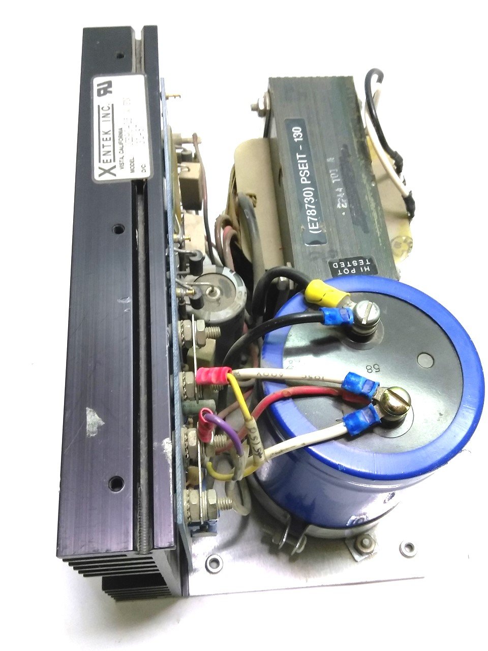 Used Xentek XE90-15 W/PN Power Supply Unit, Ouput: 15VDC , Input: 115/230VAC
