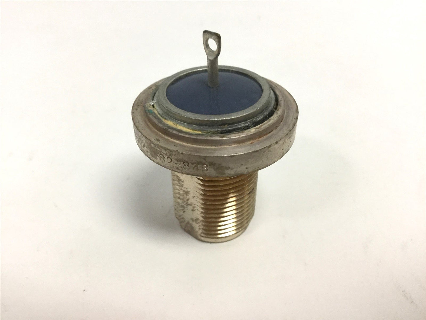Used Amphenol RF 82-843 Coaxial Connector, Straight Bulkhead Jack, 50 Max: 4GHz