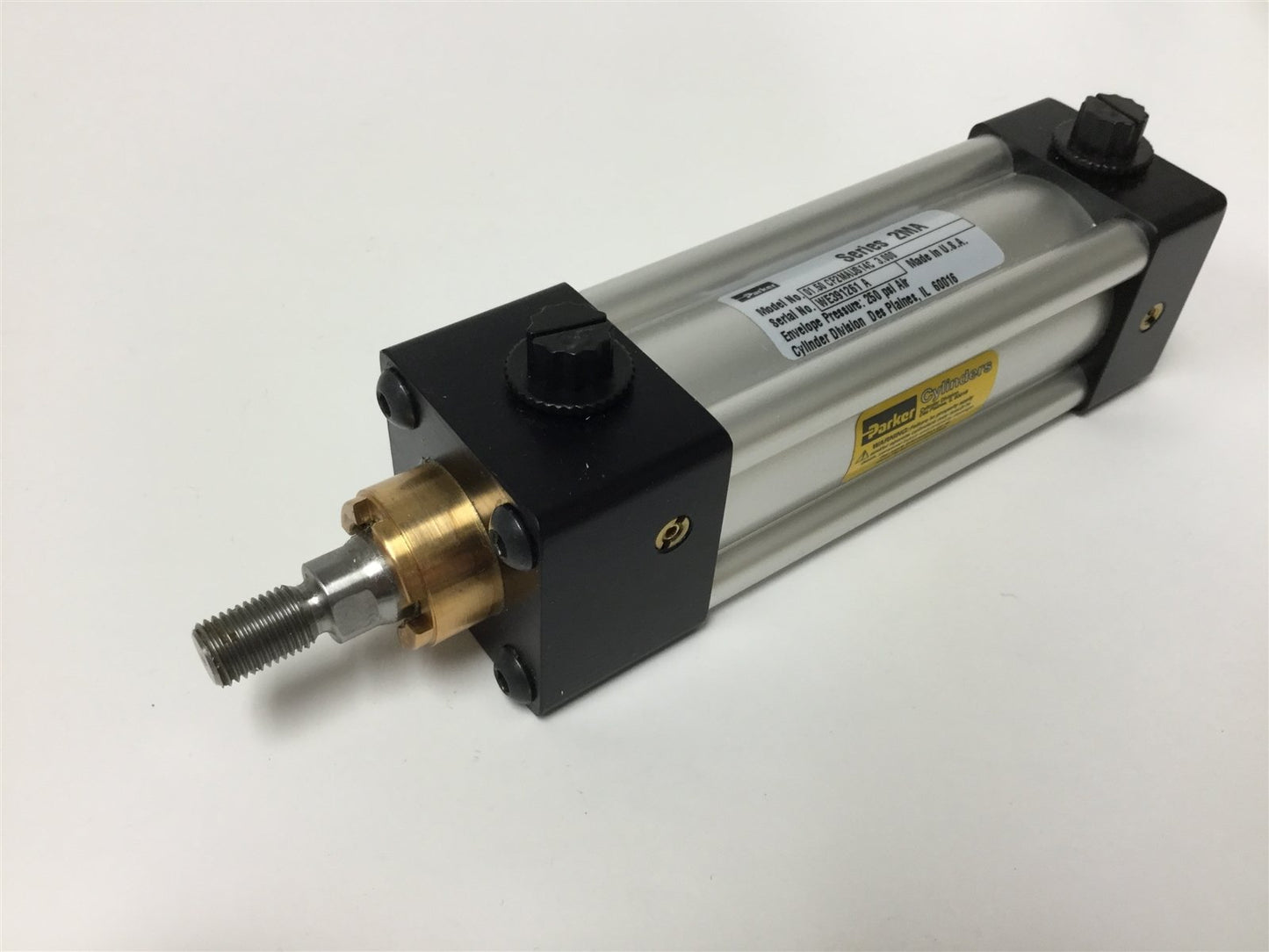 New – Open box Parker 01.50CF2MAU14C3.000 Pneumatic Cylinder, Stroke: 3", Bore: 1.5"