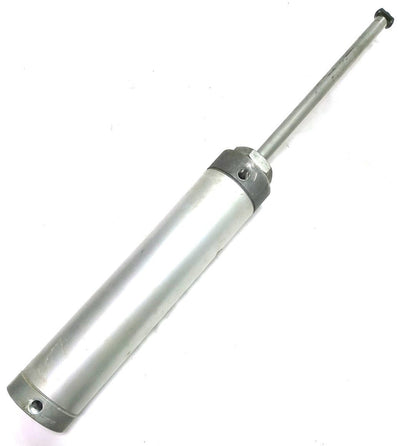 Used Double-Acting Round Body Air Cylinder, 2 1/2" Bore, 9 1/4" Stroke, 1/4" NPT