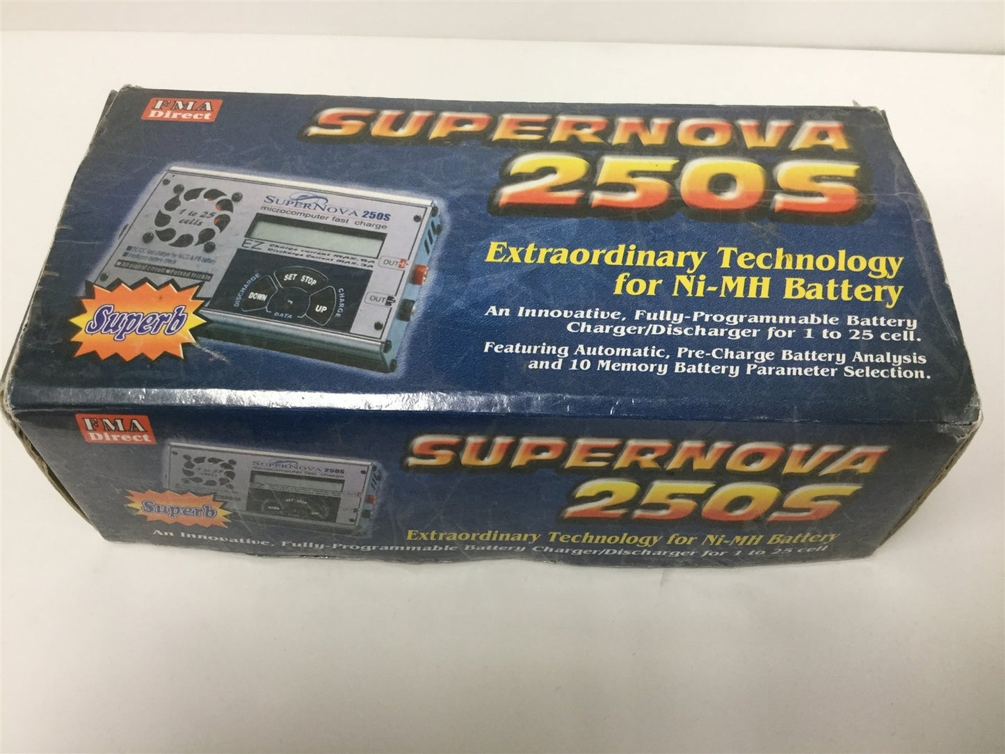 Used FMA Direct Supernova 250S Model FC700 Microcomputer Fast Charger, Input 10-15VDC
