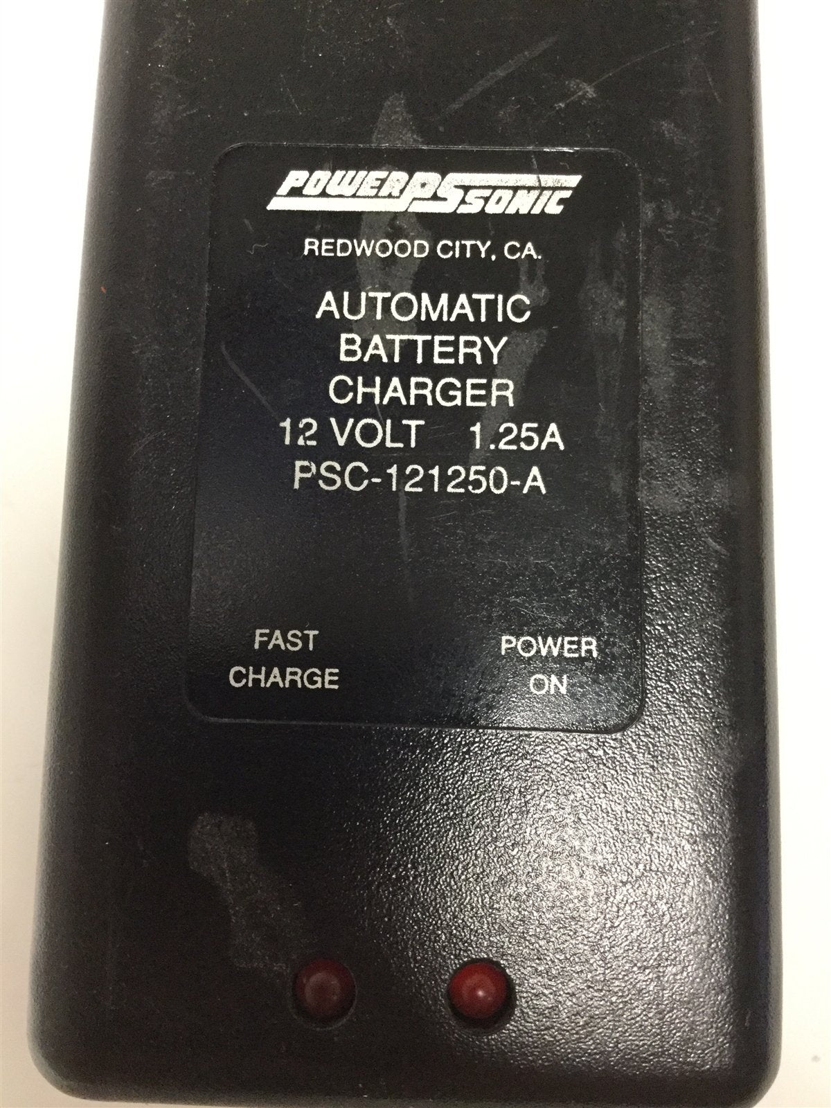 Used Power Sonic PSC-121250-A Automatic Battery Charger, Input: 120VAC, Output: 12V