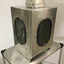 Used Stainless Steel Enclosure, 2 Windows, 15" x 19" x 13" Port: 1" NPT, 5.25" Filter