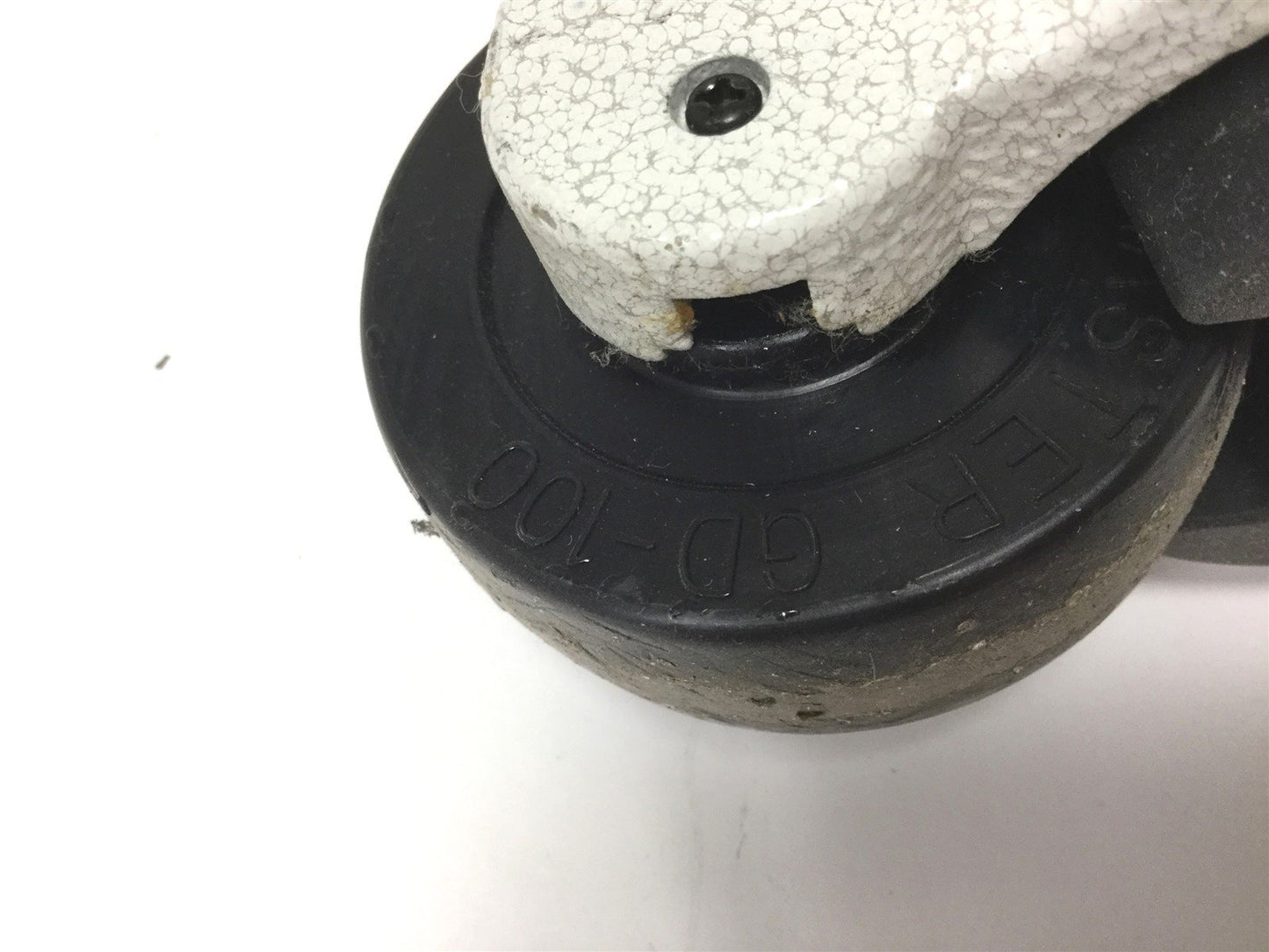 Used Footmaster GD-100 Leveling Caster, 3" Nylon Wheel, 3.75" x 3.75" Top Plate