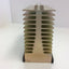 Used Lot of 2 Aluminum Semiconductor Style Heat Sinks, 6" x 5" x 2.5" Finns: 22, HS3