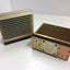 Used Lot of 2 Aluminum Semiconductor Style Heat Sinks, 6" x 5" x 2.5" Finns: 22, HS3