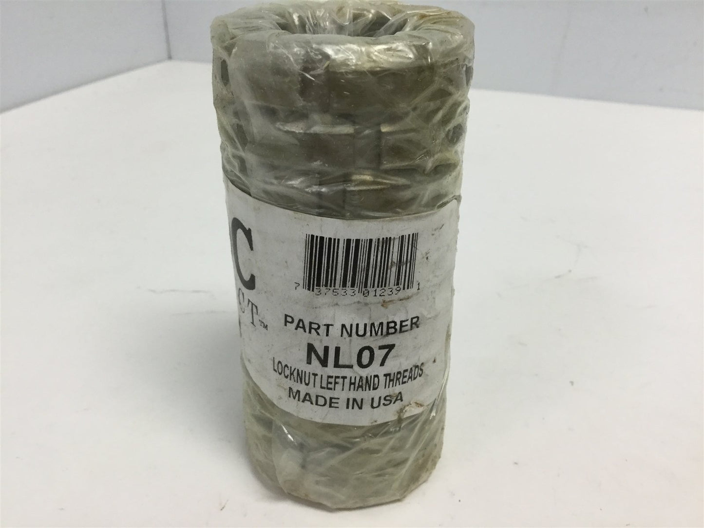 New Lot of 10 New Whittet-Higgins NL07 Left Hand Threaded Retaining Locknut 1.376-18