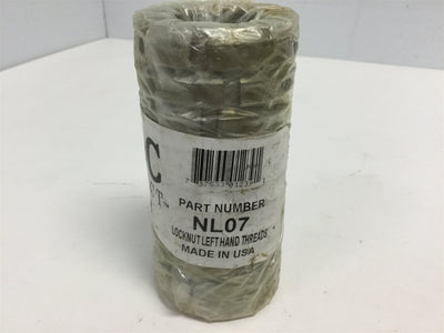 New Lot of 10 New Whittet-Higgins NL07 Left Hand Threaded Retaining Locknut 1.376-18