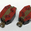 Used Lot of 2 Leviton 70720-FR L7-20 Locking Electrical Receptacle Socket 20A, 277VAC