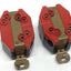 Used Lot of 2 Leviton 70720-FR L7-20 Locking Electrical Receptacle Socket 20A, 277VAC