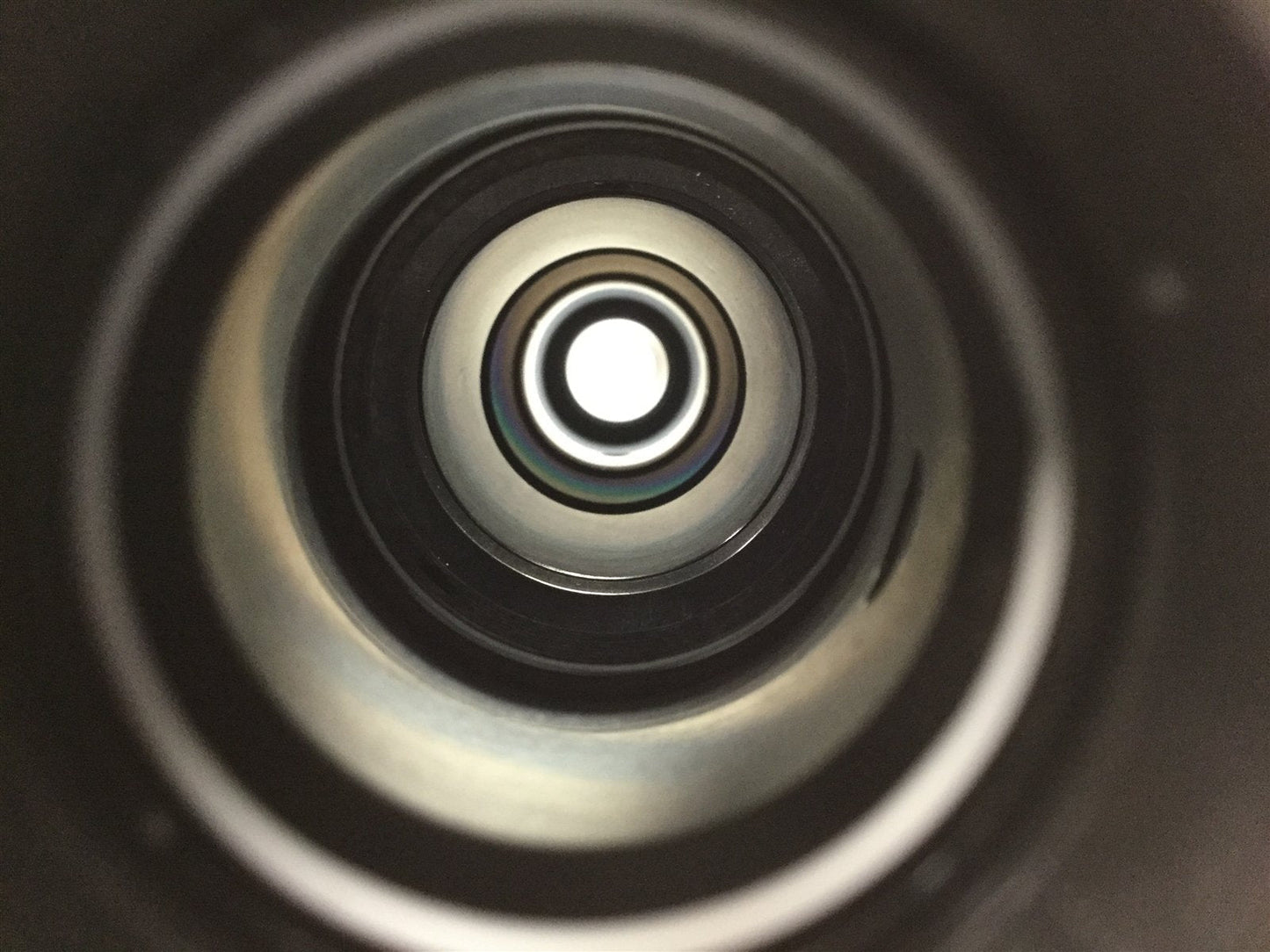 Used Laser Collimator Beam Expander, 360 Deg Adjustment, 4-pin M8-1.0 Sensor Port