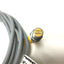 Used Turck Bi2-EG08-VN6X-H1341 Inductive Sensor, Sensing: 2mm, With 90 Degree Cable