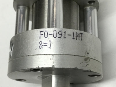 Used Bimba FO-091-1MT FLAT-1 Compact Pneumatic Cylinder Bore: 1-1/16" Stroke: 1"