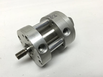 Used Bimba FO-091-1MT FLAT-1 Compact Pneumatic Cylinder Bore: 1-1/16" Stroke: 1"