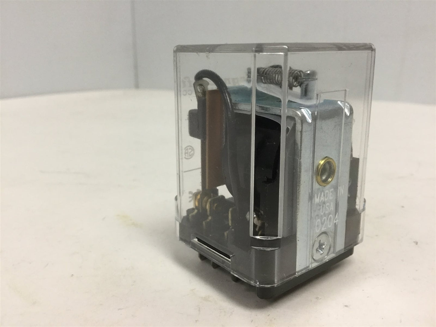 Used Lot of 2 Magnecraft Electric 388VACPX-11 Ice Cube Relays, 12A 120VAC/23VDC RES