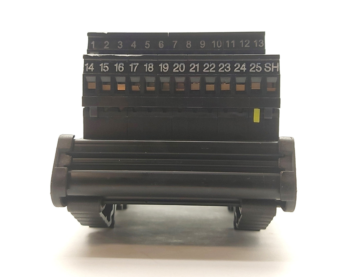 Used Parker VM25 Compumotor I/O Breakout Board, DB25 to Screw Terminals w/Cable
