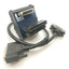 Used Parker VM25 Compumotor I/O Breakout Board, DB25 to Screw Terminals w/Cable