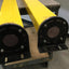 Used STI P4172BR & P4172BX OptoSafe Light Curtain Set Receiver/Transmitter 1830mm