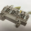 Used Lot of 21 Weidmuller 1608540000 Terminal Blocks 3 Contacts 30-12 AWG  2.5mm