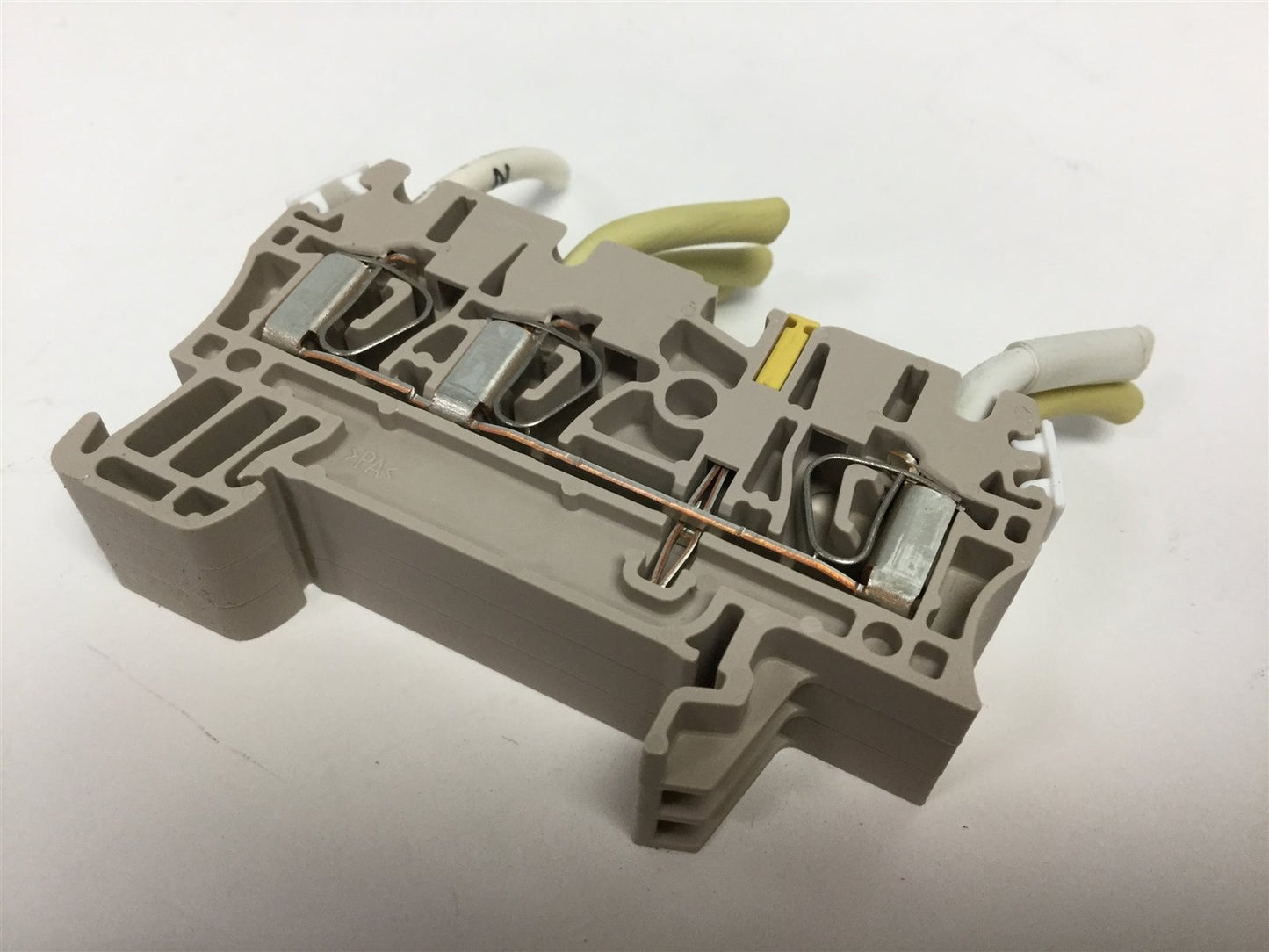 Used Lot of 21 Weidmuller 1608540000 Terminal Blocks 3 Contacts 30-12 AWG  2.5mm
