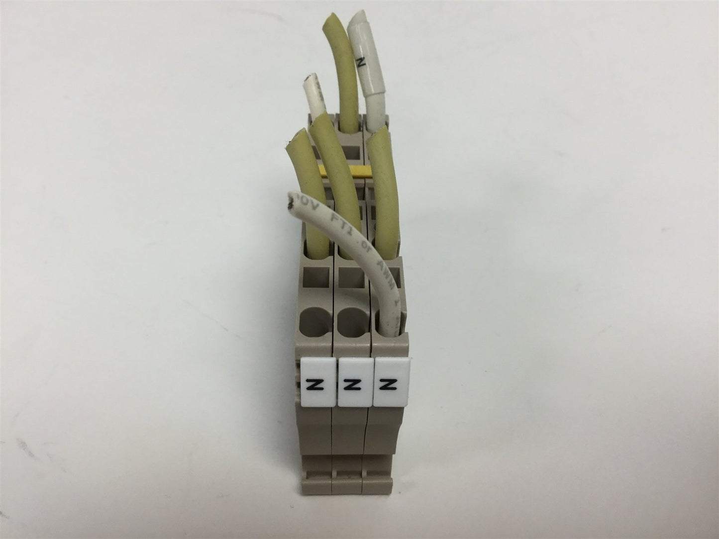 Used Lot of 21 Weidmuller 1608540000 Terminal Blocks 3 Contacts 30-12 AWG  2.5mm