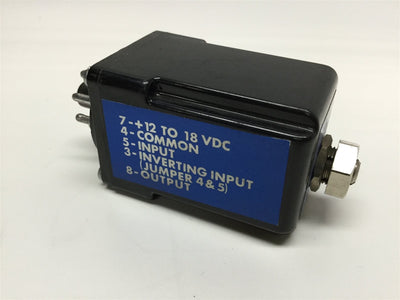 Used Banner PL4-2 Sensor Plug-In 8-Pin Logic Module 16404, One-Shot 0-1 Sec