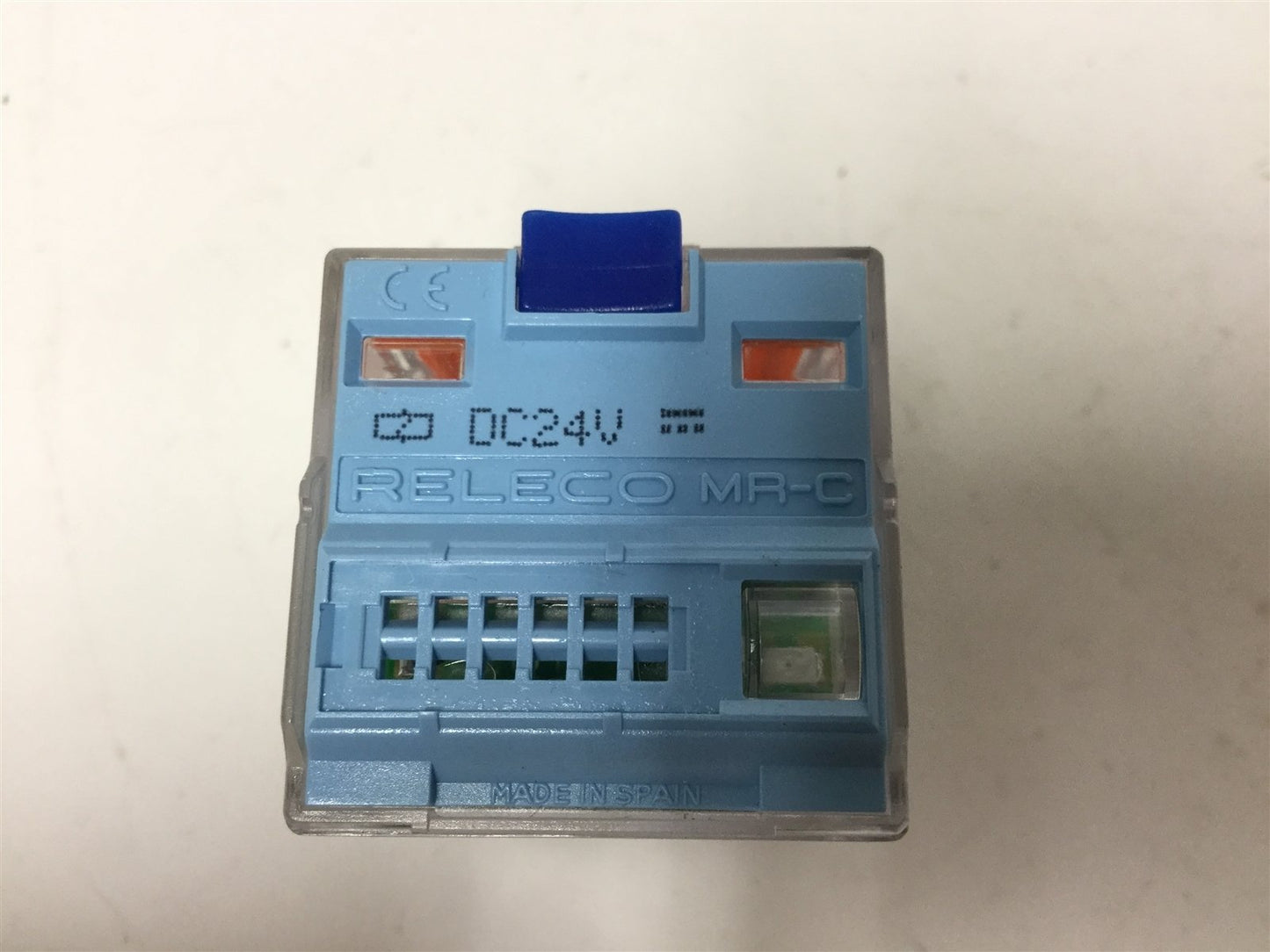 Used Releco C4-A40FX Relay, 4-Pole, Coil Voltage: 24VDC, Contact Rating: 120V 10A