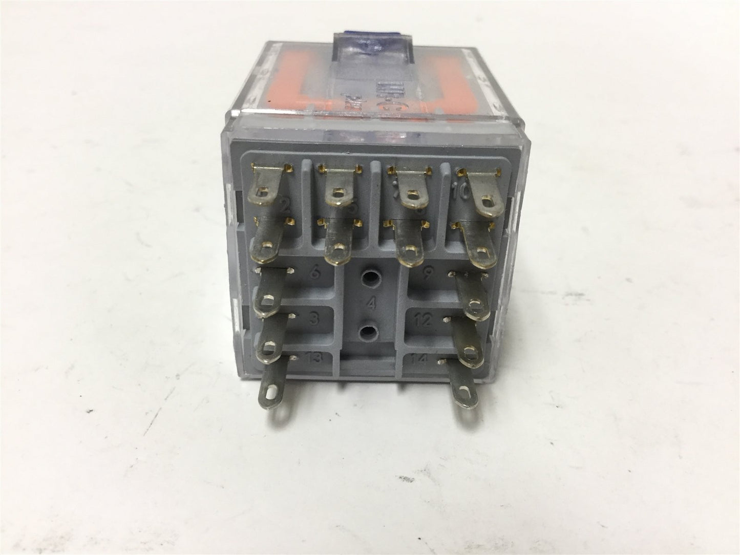 Used Releco C4-A40FX Relay, 4-Pole, Coil Voltage: 24VDC, Contact Rating: 120V 10A