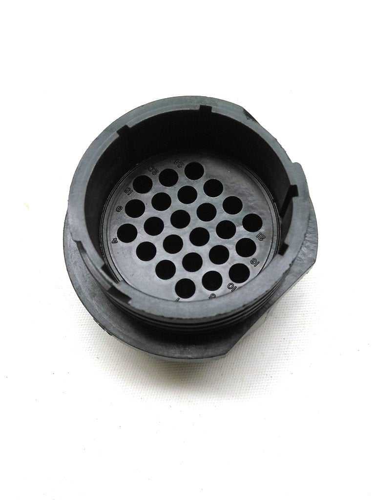 New Lot of 3 TE Connectivity 206838-2 Panel Mount Receptacle Housing, 24 Pin 1½"