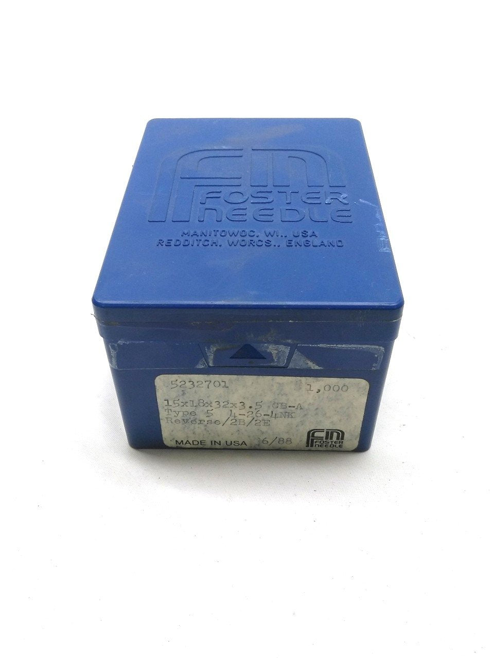 New Foster 5232701 Felting Needles 1000 Count 15x18x32x3.5 CB-A Type 5 4-26-4NK
