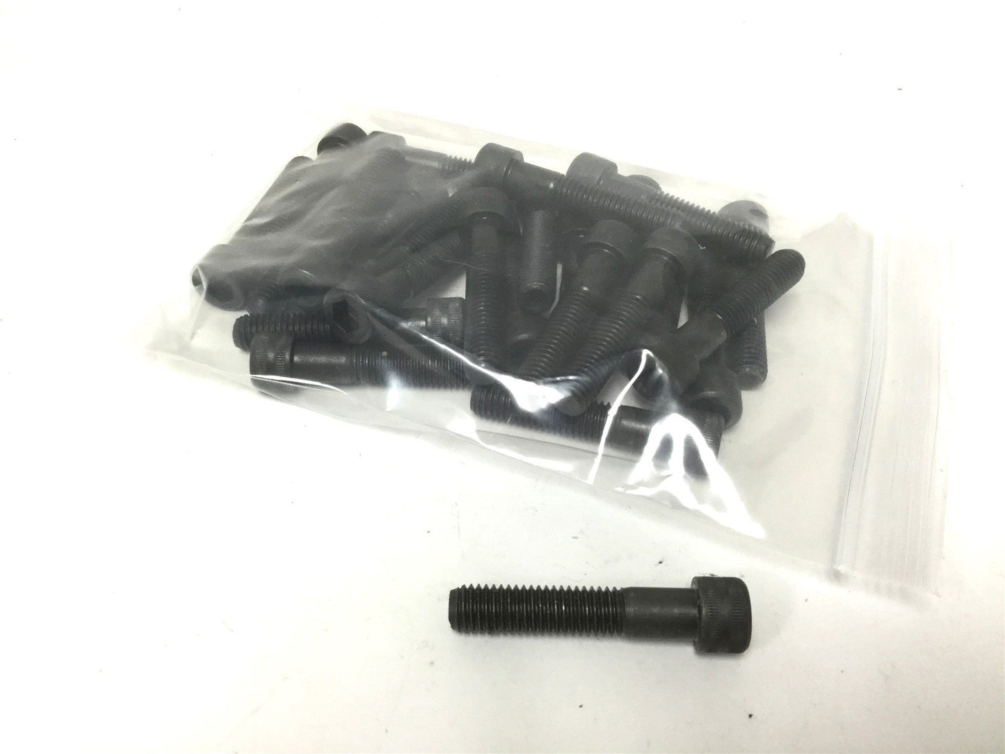 Used Lot of 25 New Socket Head Screws, Partially Threaded, Thread: 1/2"-13, Steel