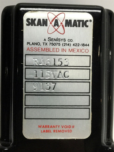 New Skan-A-Matic R46153 Sensor Amplifier Relay Control w/Pulse Width Timing 0.2-10s
