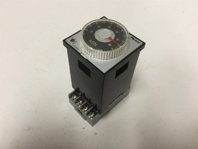 Used Aromat PM48F-10M-DC24V Off-Delay Timer, Input Voltage: 24VDC, Contact: 3A 250VAC