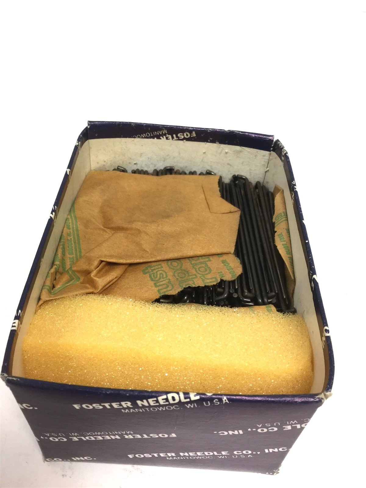 Used Foster Felting Needles, 1000 Count 15x25x2.5 SWF 13x20x90/RIB Dec. 83
