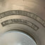 Used Rubber Roller, Dimensions: 8" Wide x 16" Diameter, Shaft Diameter: 1"