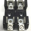 Used Bussmann 1B0008 Fuseholder Block 2-Pole 30A 250VAC 60/75C Class H