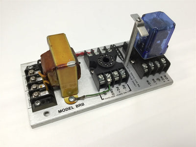 Used Banner BRB Relay Control Base Photoelectric Sensor Amplifier Logic Plug-In BR-2