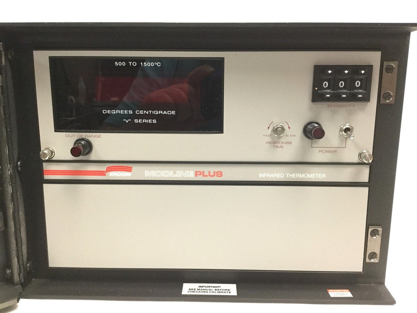 Used Ircon V-15C10 V-Series Modline Plus Infrared Thermometer, Voltage: 120VAC
