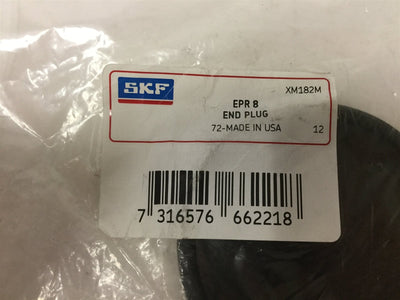 New SKF EPR 8 Closed Bearing End Cap Cover, For SAF 314 / SAF 516 / SAF 616