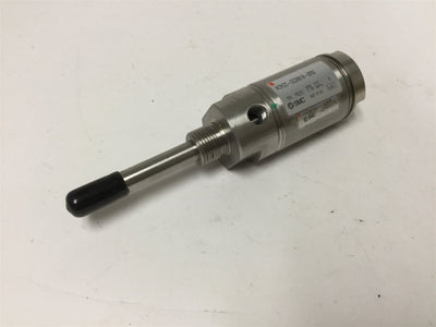 New SMC NCMZ5-GCO001A-0050 Pneumatic Cylinder, Stroke: 0.5", Pressure: 250psi