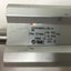 Used SMC NCQ2WB25-15D-XB6 Compact Double Rod Cylinder, Bore: 25mm, Stroke: 15mm