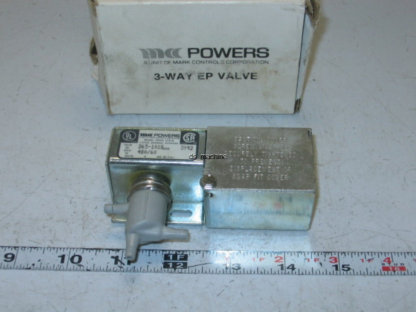 New Powers 265-1018 3-Way EP Valve