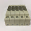 New Lot of 5 New SMC Solenoid Valve Manifold Blocks, For SV2000 Valves, 34-Pin