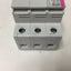 Used ETI VLC10 3-Pole Fuse Holder, Rating: 3W 32A 690VAC, DIN Rail Mounting