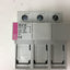 New ETI VLC10 3-Pole Fuse Holder, Rating: 3W 32A 690VAC, DIN Rail Mounting